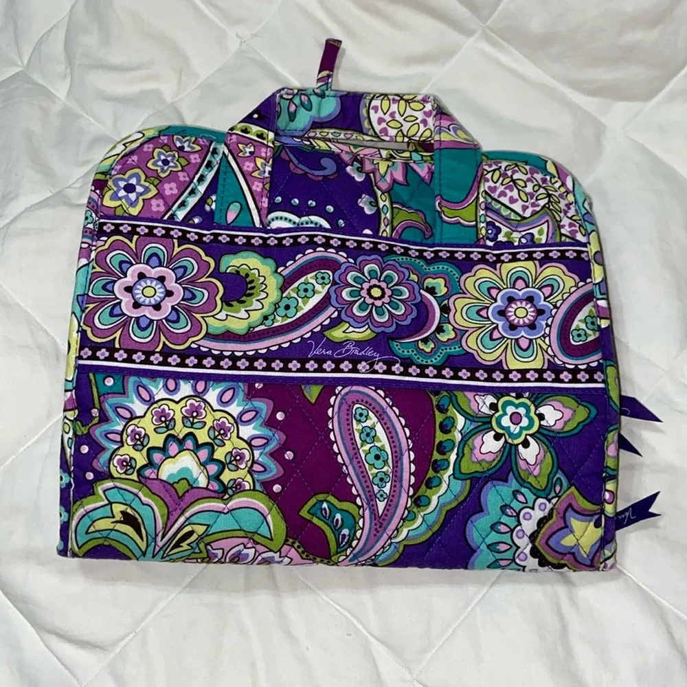 Vera Bradley Makeup Cosmetic Bag Organizer